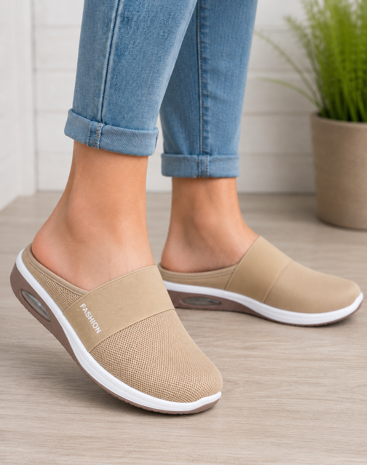 Orthopedic Slip-On Shoes With Breathable Mesh For Women