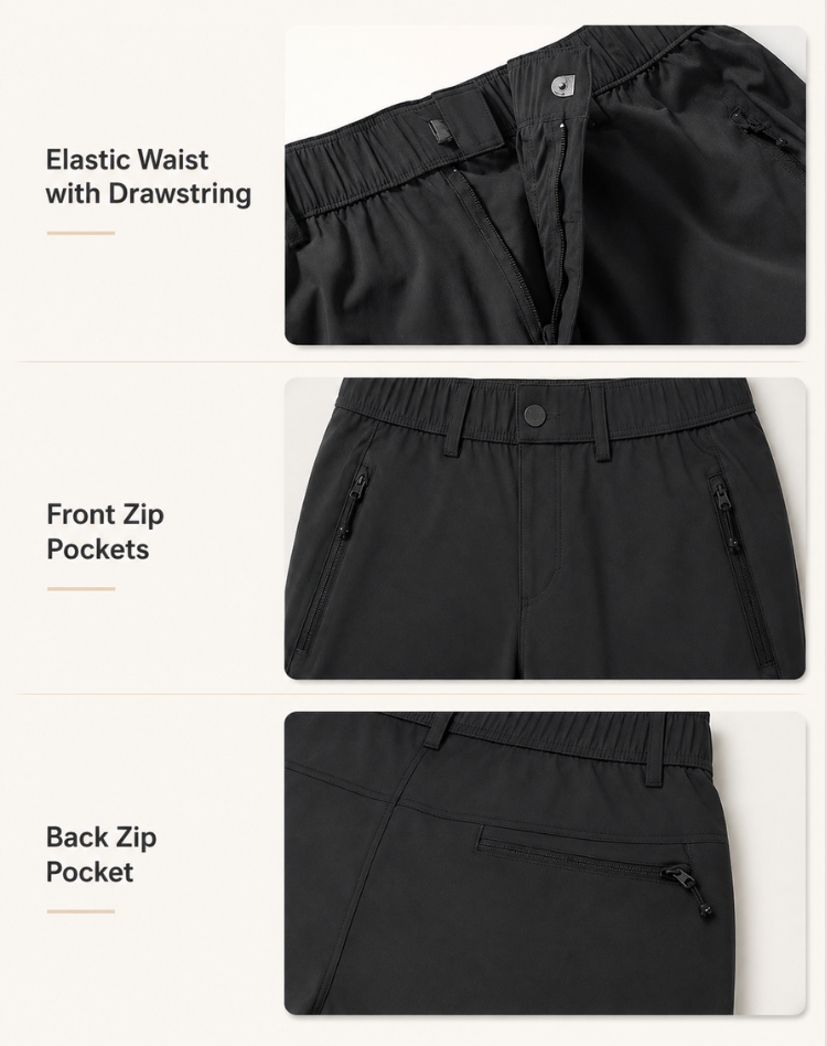 Women's Waterproof Winter Sports & Hiking Pants with Fleece Lining