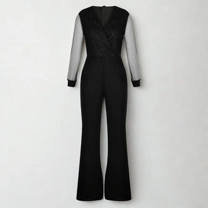 Marwa - Elegante jumpsuit met glitter bovenkant