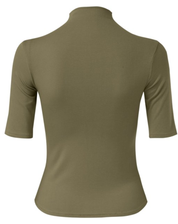 Dames Elegante Slim Fit Top Lange Mouw en Col