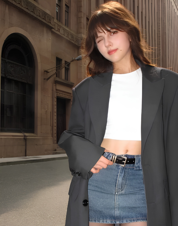 Fay - Klassieke oversized blazer met tijdloos ontwerp