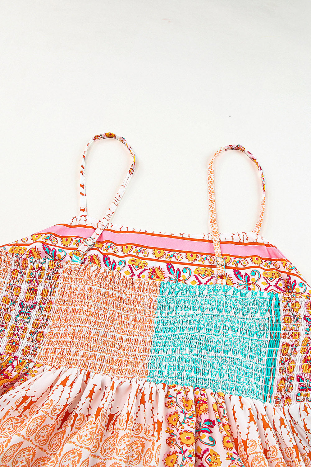 Talia - Boho Maxi Summer Dress with Spaghetti Straps