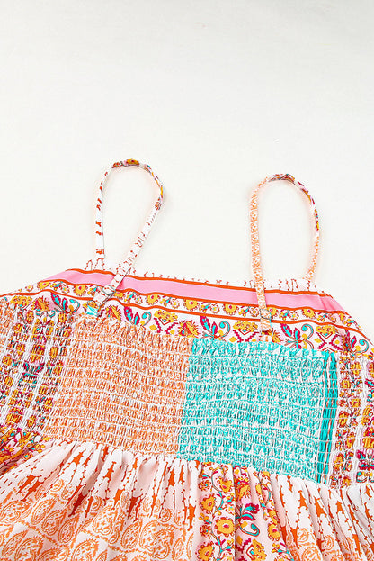 Talia - Boho Maxi Zomerjurk met Spaghettibandjes