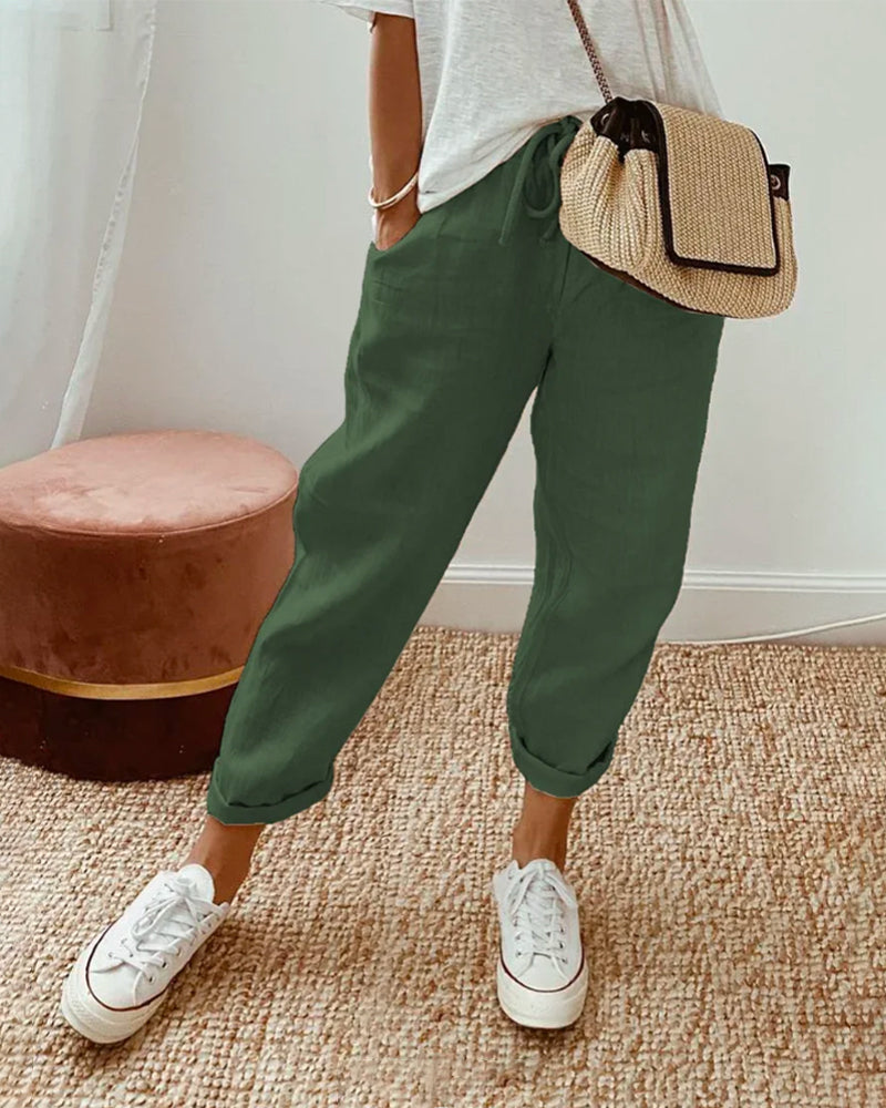 Olivia - Ademende Anti-Vocht Broek | Comfortabele Pasvorm