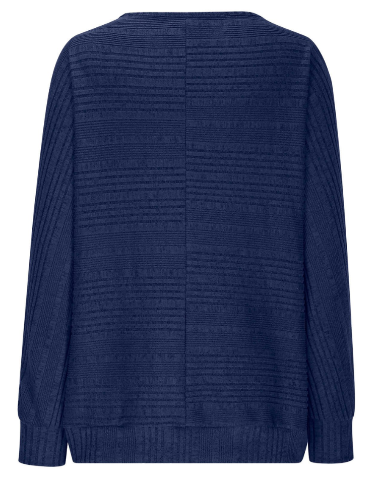 Pull en Maille Stylé avec Détails Ajourés pour Femme