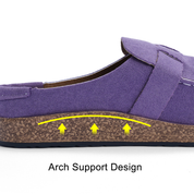 Comfortabele Orthopedische Clogs Met Kurkzool En Gesp Voor Dames