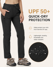 Women's Waterproof Winter Sports & Hiking Pants with Fleece Lining