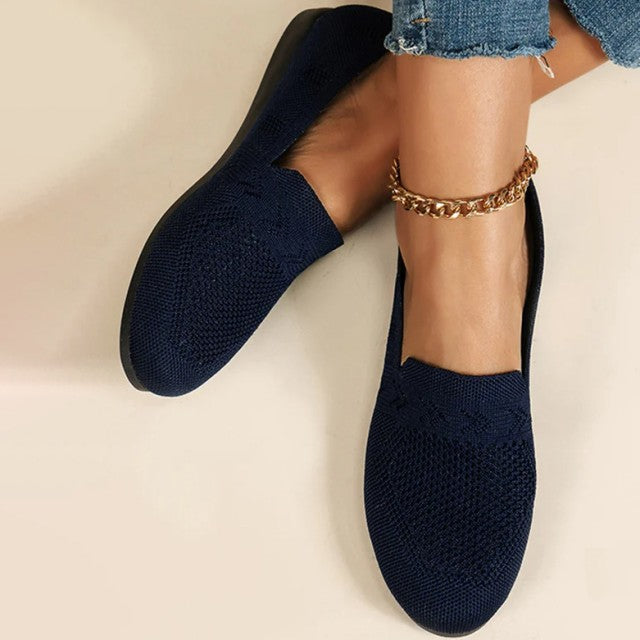 Lightweight Slip-Ons with Breathable Mesh for Women
