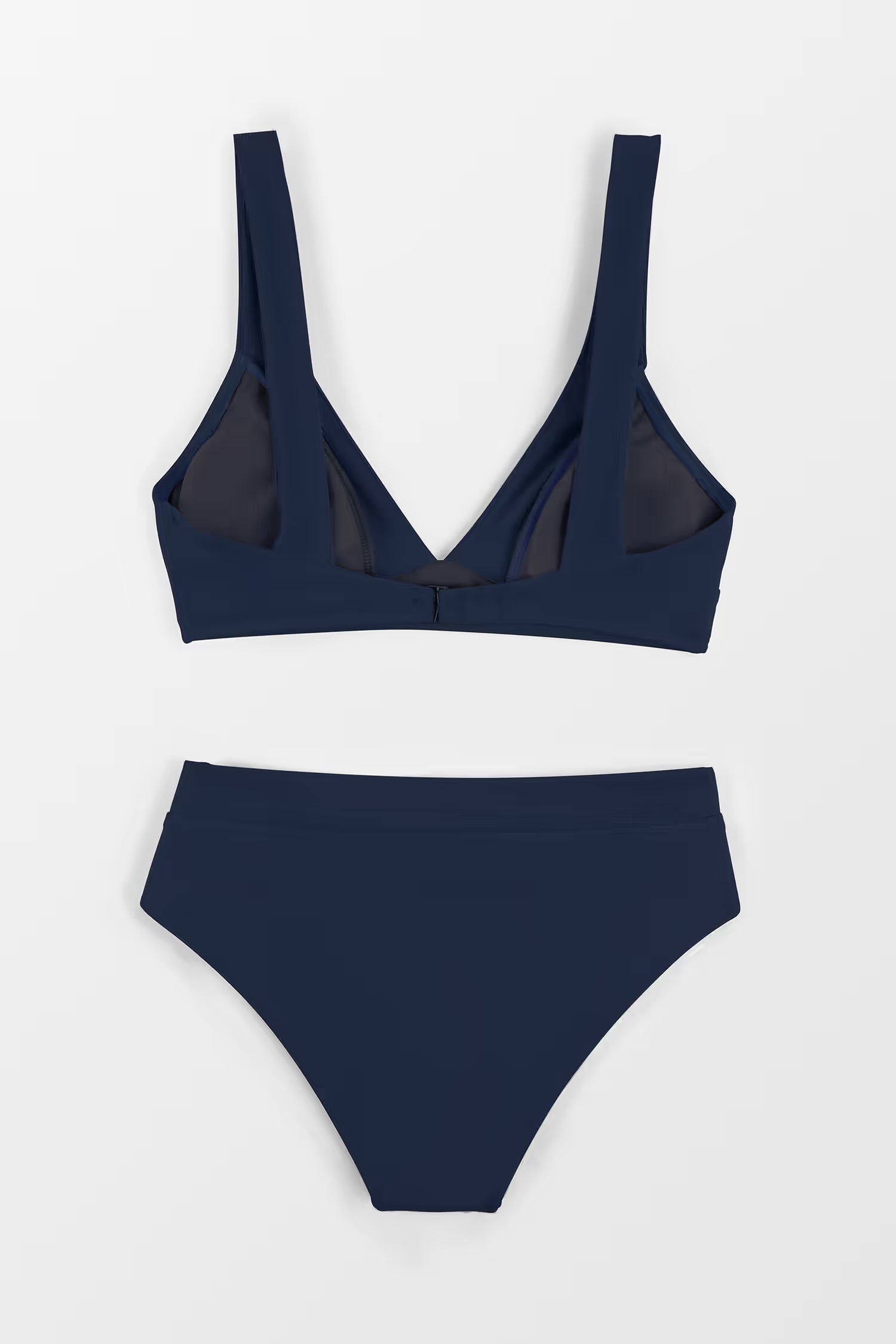 Bikini with V-neck and High Waist for Women in Summer