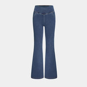 Flared Jeans Voor Dames Met Hoge Taille En Stretch Pasvorm