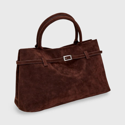 Luxe Suede Schoudertas
