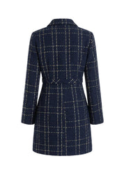 Dames Chique Tweed Set met Kort Jasje en Mini Jurk