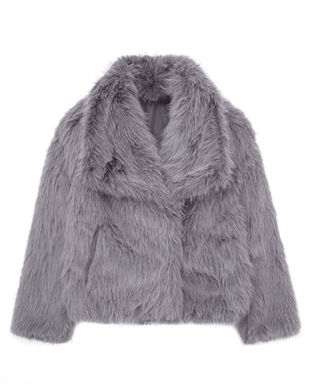 Luxe zachte oversized winterjas voor dames van faux fur
