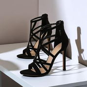 Elegant Gladiator High Heel Sandals for Women with Straps