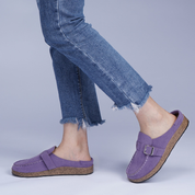 Comfortabele Orthopedische Clogs Met Kurkzool En Gesp Voor Dames