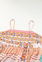 Talia - Boho Maxi Summer Dress with Spaghetti Straps
