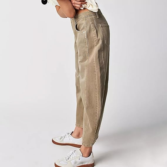 Mid waist denim jeans voor vrouwen | | wide leg