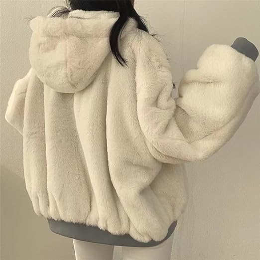 Bomber oversize femme avec doublure polaire