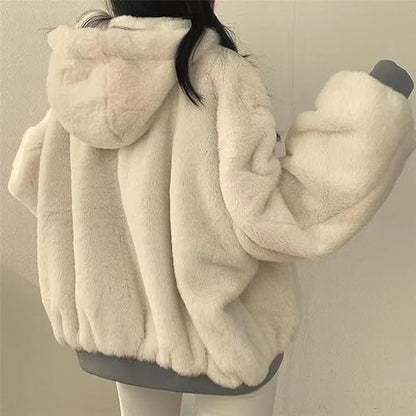 Teddy bomberjack voor vrouwen | Oversized