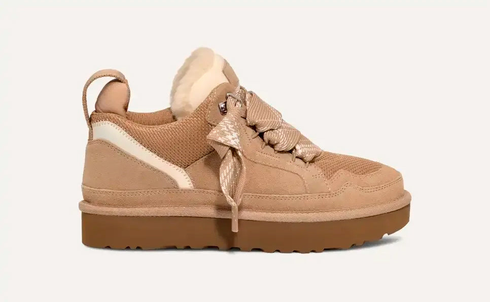 Cognac Plateau Sneakers met Voering voor Dames