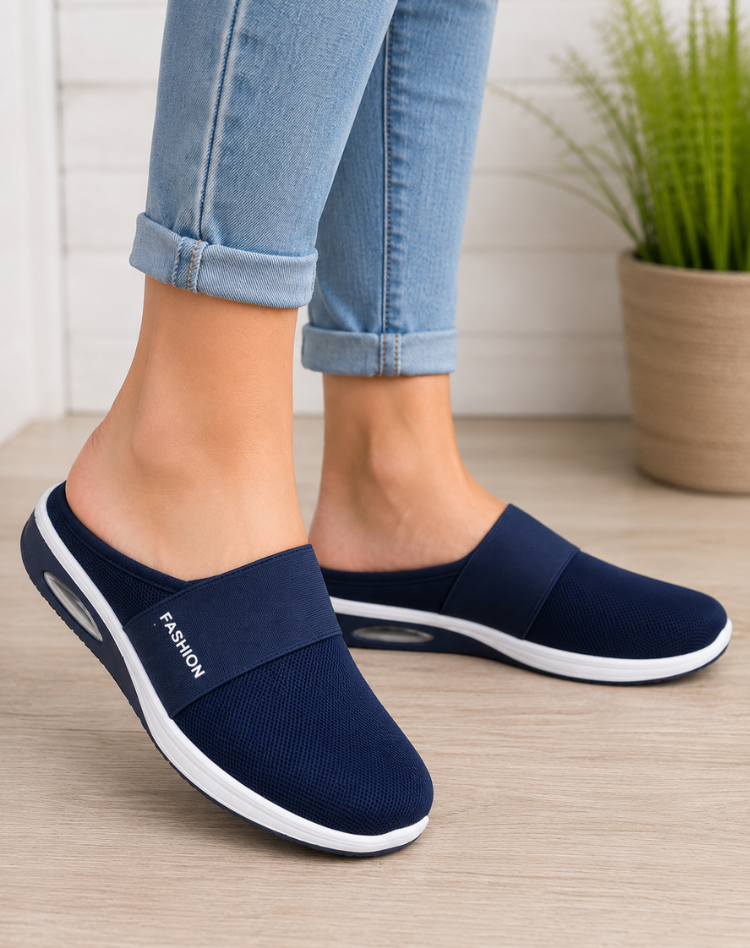 Orthopedic Slip-On Shoes With Breathable Mesh For Women