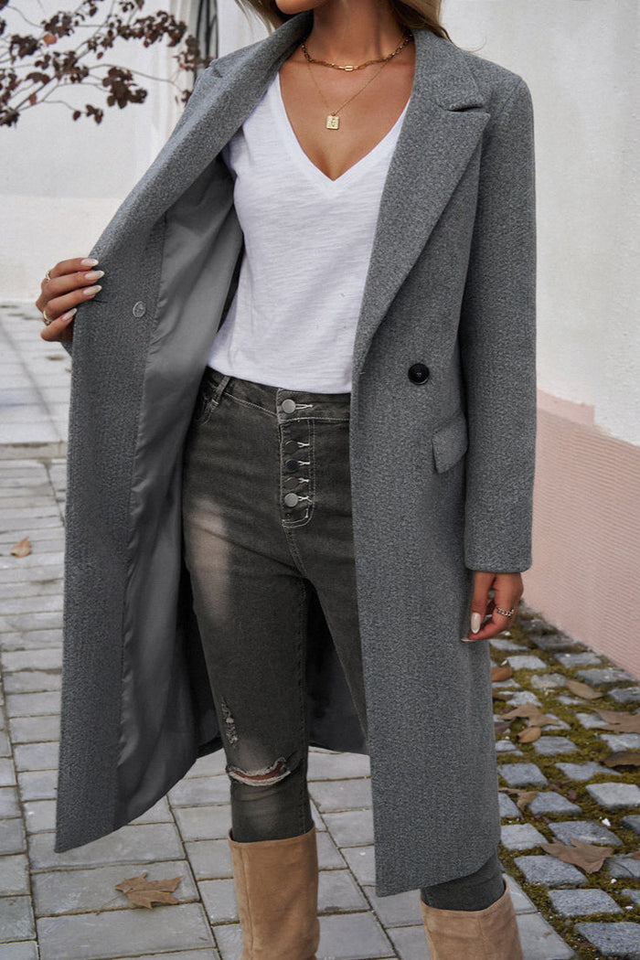 Blazer élégant pour femmes, mi-saison avec boutons