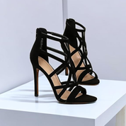 Elegant Gladiator High Heel Sandals for Women with Straps