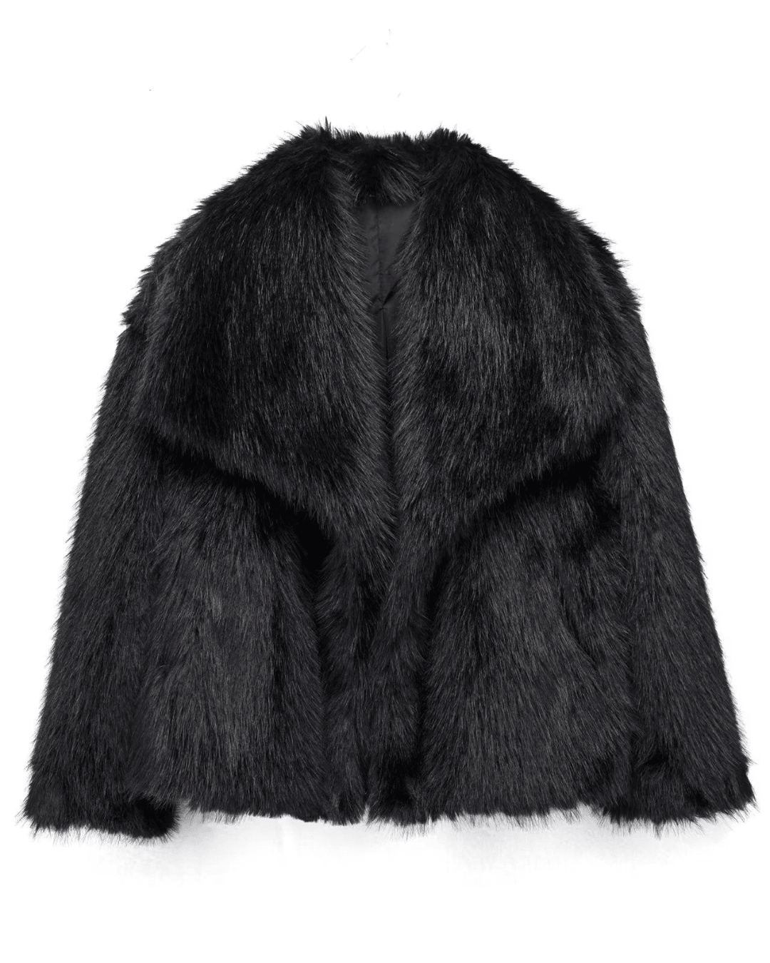 Luxe zachte oversized winterjas voor dames van faux fur