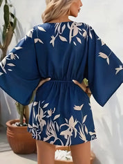 Joyce - Wijde mini jurk met zomerse flair