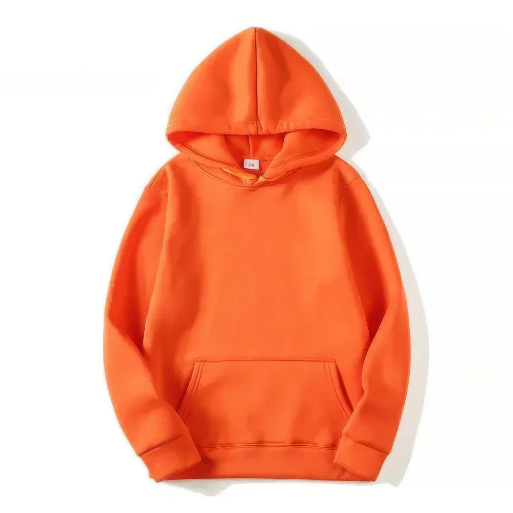 Casual Hoodie Unisex Met Kangoeroezak en Capuchon
