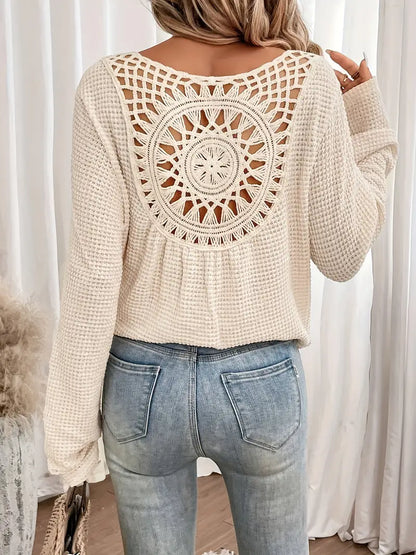 Chloé - Boho gehaakte trui