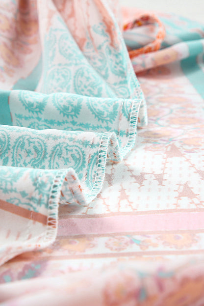 Talia - Boho Maxi Zomerjurk met Spaghettibandjes