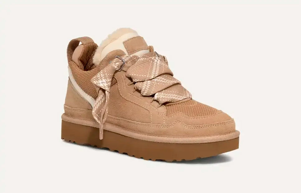 Cognac Plateau Sneakers met Voering voor Dames