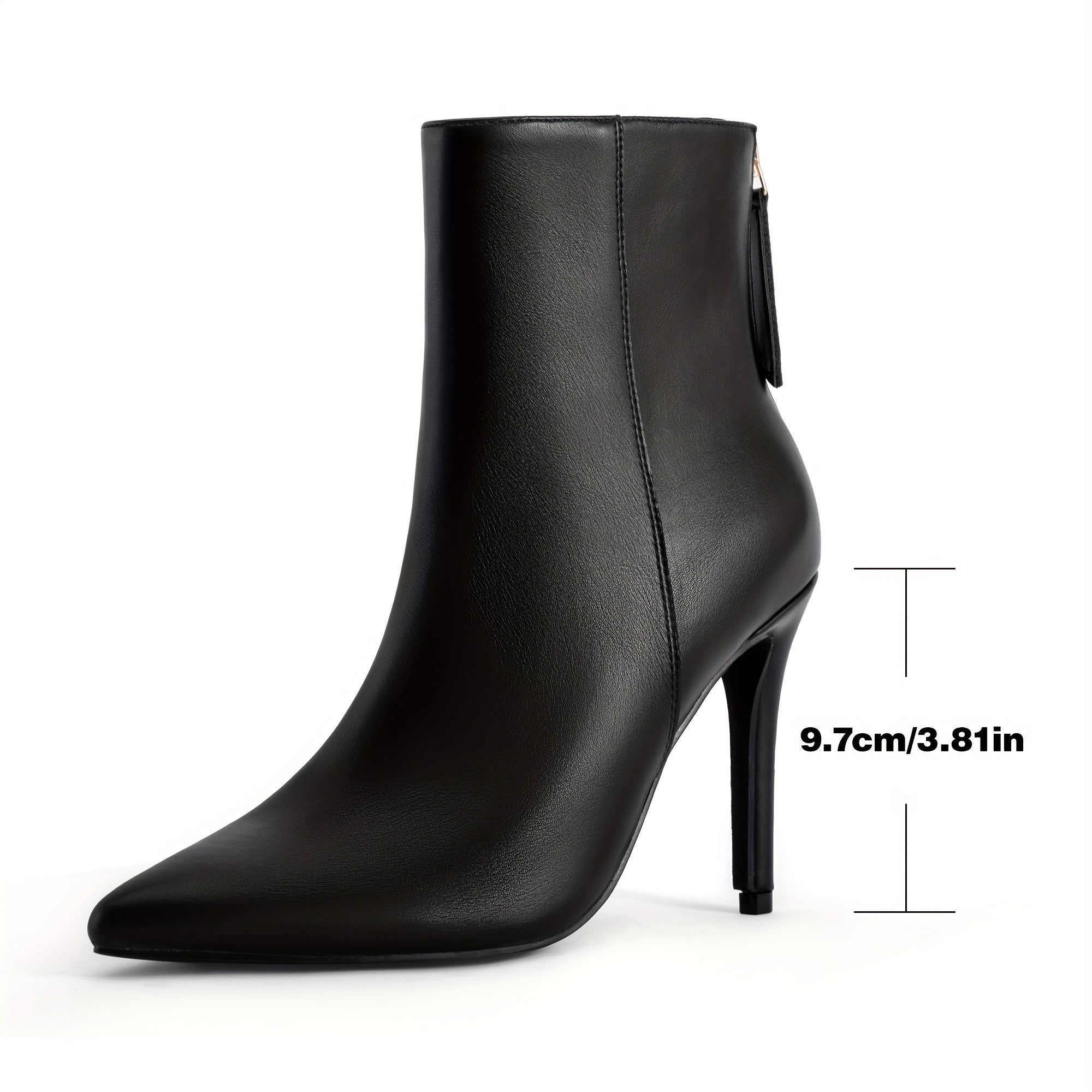 Karlijn - Bottines élégantes style western à talon stiletto
