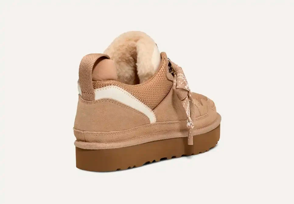Cognac Plateau Sneakers met Voering voor Dames