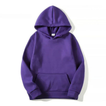 Casual Hoodie Unisex Met Kangoeroezak en Capuchon