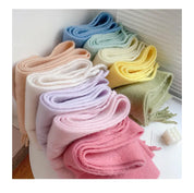 Warm Elegant Winter Scarf with Stylish Fringes for Women