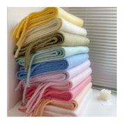 Warm Elegant Winter Scarf with Stylish Fringes for Women