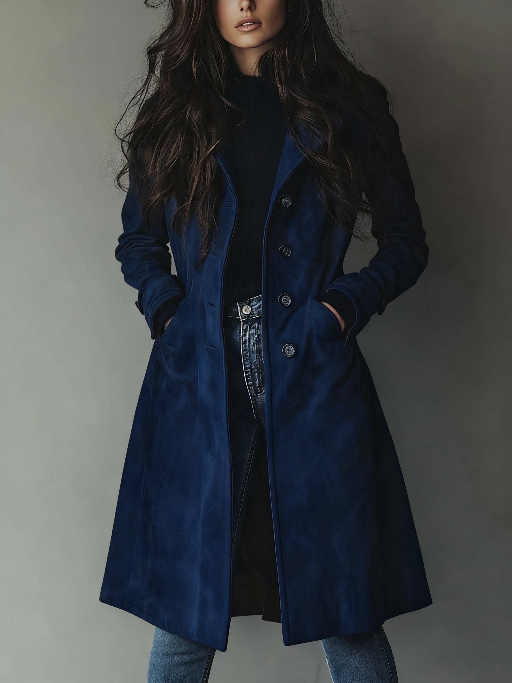Amelia | Elegant Double-Breasted Women's Trench Coat – Versatile & Classic Outerwear 5