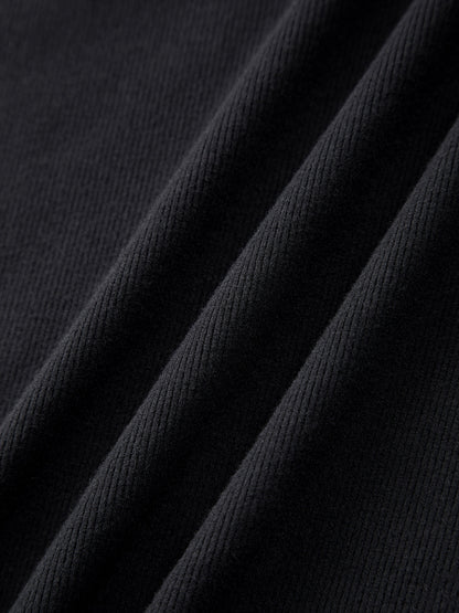 Comfortabele Elastische Winter Maxi Hoodiejurk Voor Dames Met Trekkoord