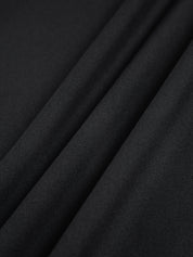 Dames high waist wide leg broek met plooien en rechte pijpen