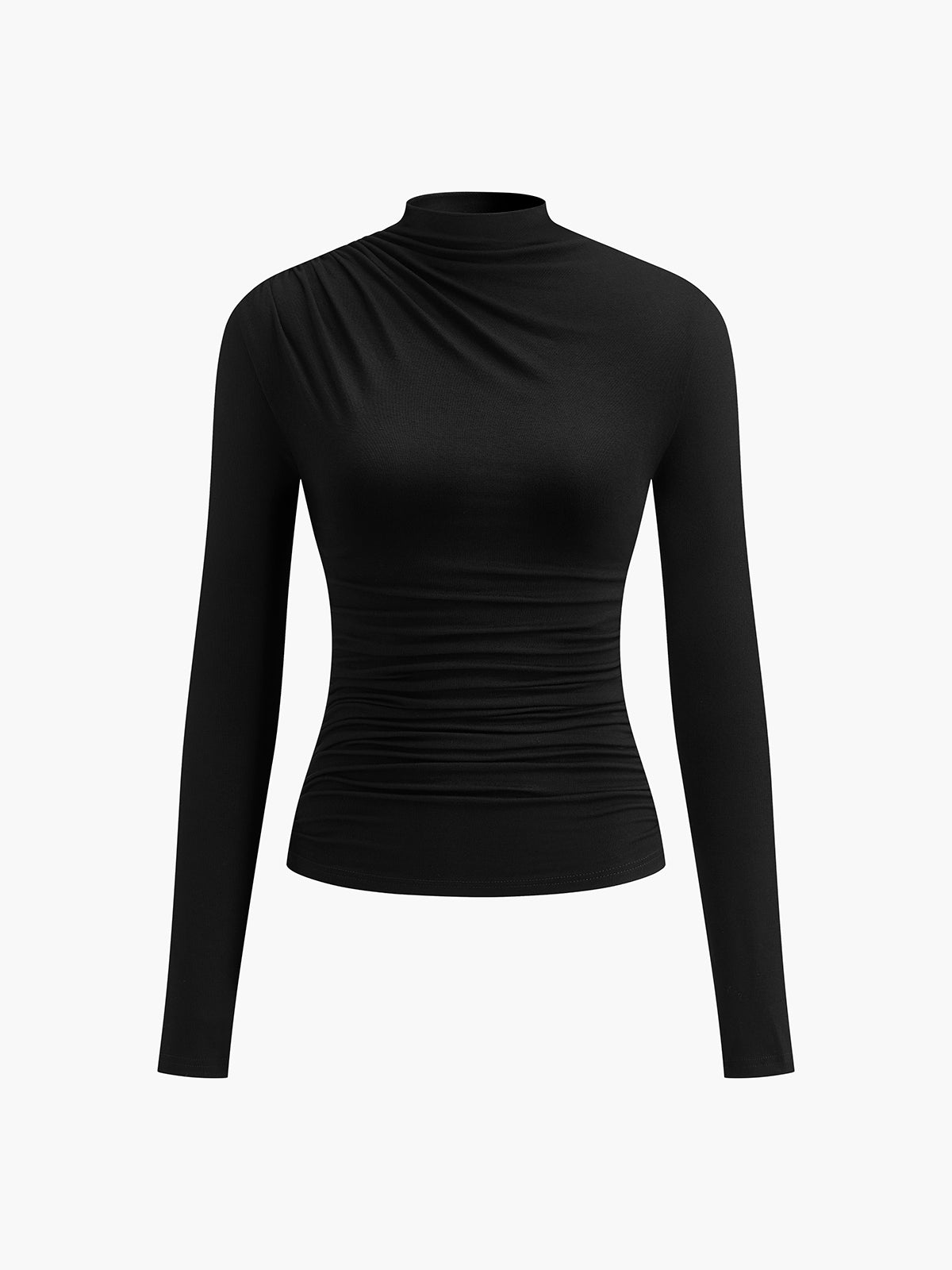 Mimi - Shirt met ruches en lange mouwen