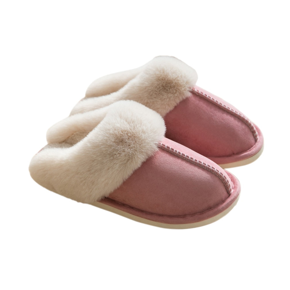 Zachte Dames Pantoffels met Fleece en Comfortabele Pasvorm