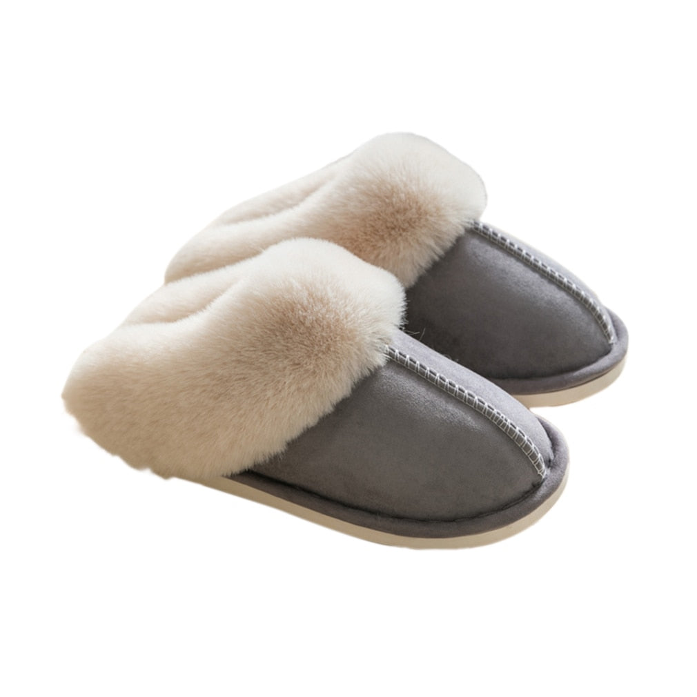 Zachte Dames Pantoffels met Fleece en Comfortabele Pasvorm