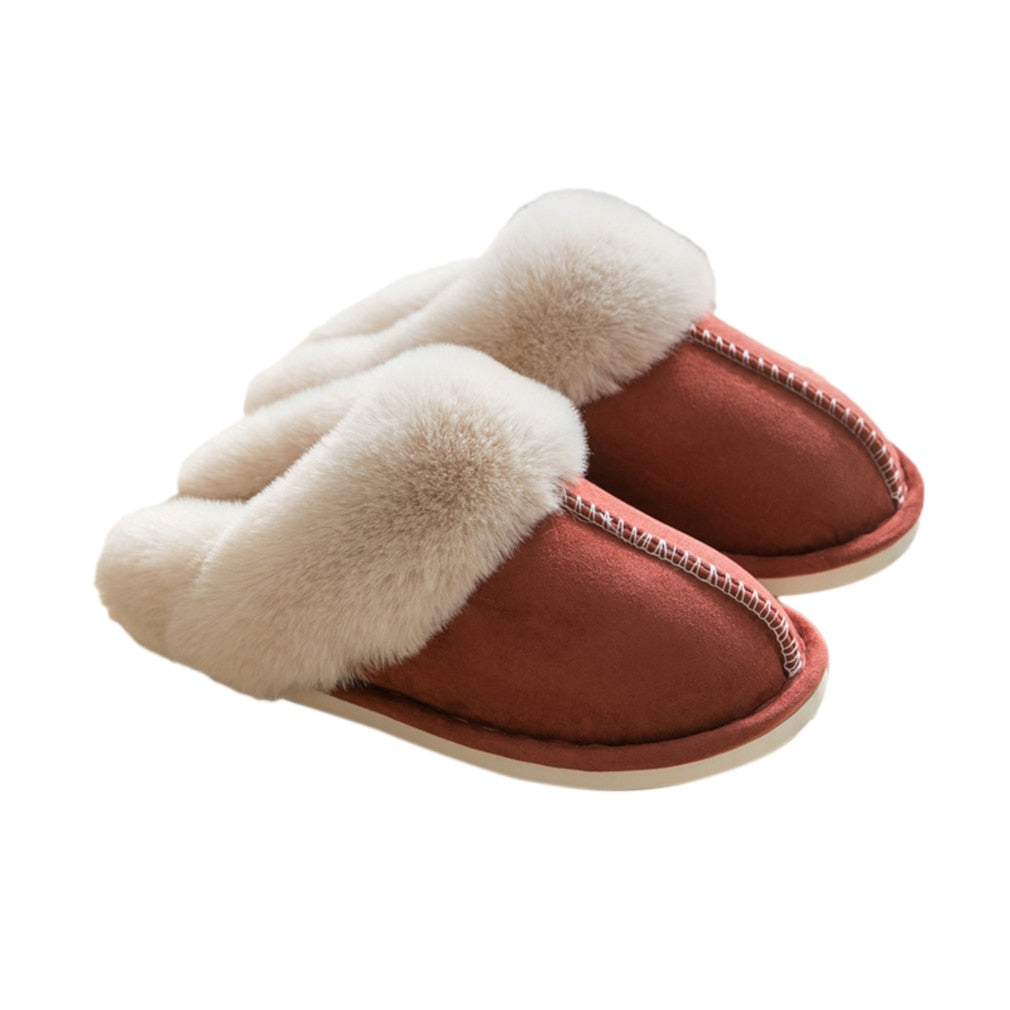 Zachte Dames Pantoffels met Fleece en Comfortabele Pasvorm