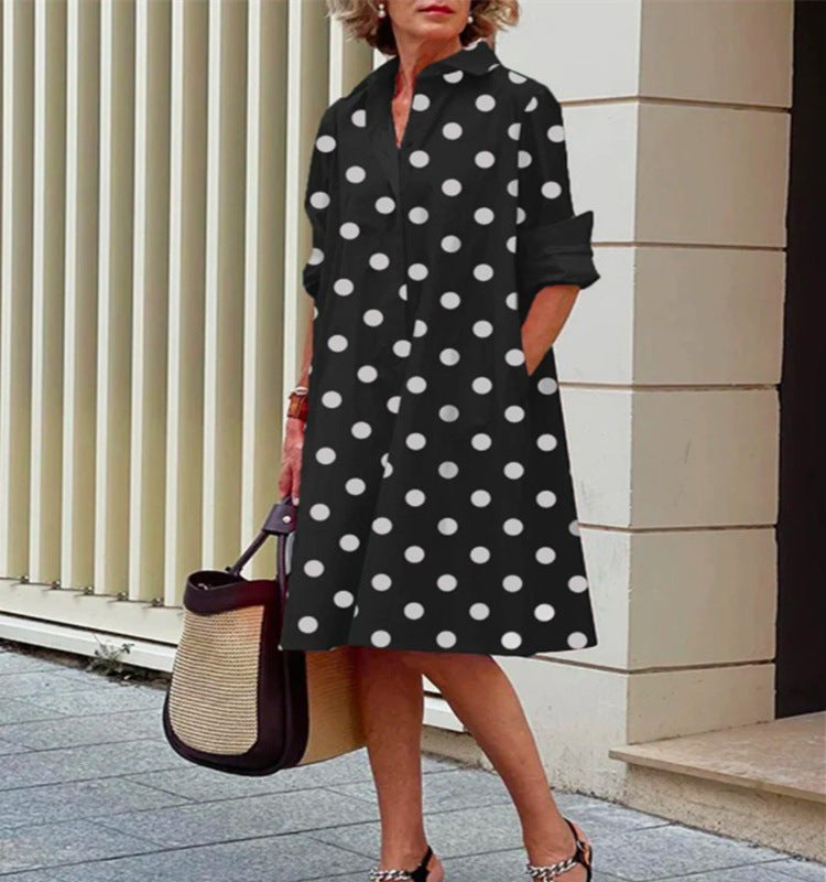 Laraine - Robe maxi avec volants et manches bouffantes
