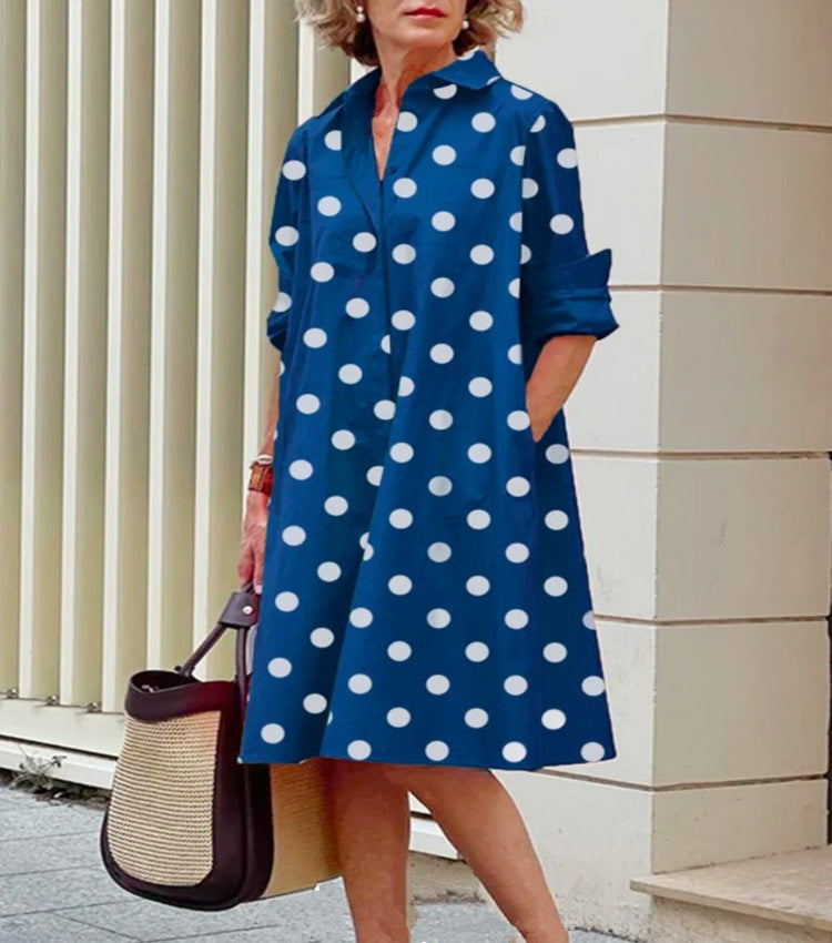 Laraine - Robe maxi avec volants et manches bouffantes