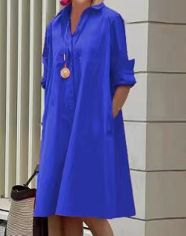 Laraine - Robe maxi avec volants et manches bouffantes
