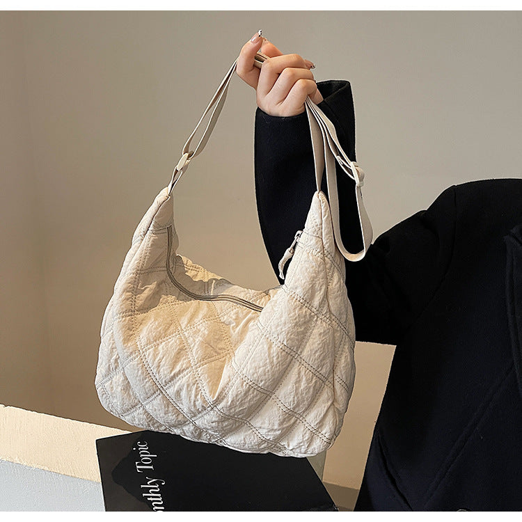 Gequiltede Puffer Schoudertas