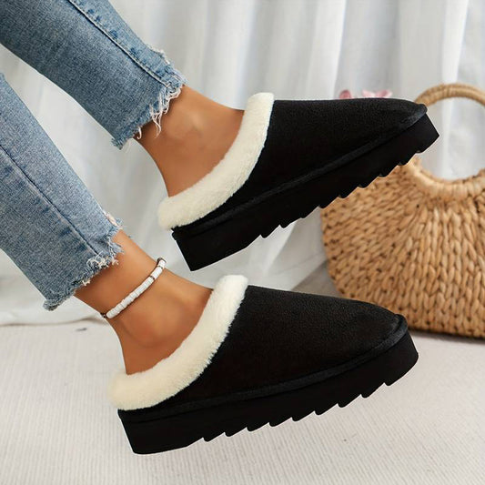 Warme Winterpantoffels Met Antislip Zool En Zachte Voering Voor Vrouwen